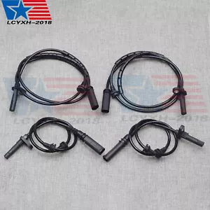 4X Sensores de velocidad de rueda ABS delanteros traseros para BMW X5 X6 E70 E71 E72 F15 F16 3.0 EE. UU. - Imagen 1 de 9