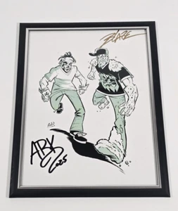 Blaze Ya Dead Homie & ABK immagine promozionale firmata 8,5"x11" cornice piatta MNE TWIZTID - Foto 1 di 1