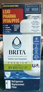 Filtro frigo di ricambio Brita per GE -MWF Premium WFBRFGE1P �� - Foto 1 di 1