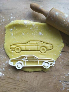 Similar Ford Mustang Coupe 1972 cortador molde cortador masa salada  - Imagen 1 de 6