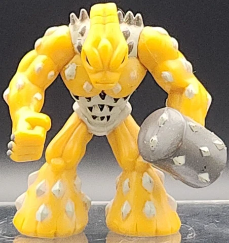 Gormiti Gheos 1st Series People of Earth Yellow 2.5" Action Figure Cover