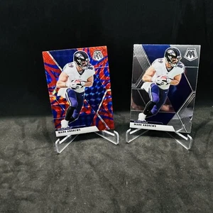2020 Mosaic REACTIVE BLUE MOSAIC PRIZM Mark Andrews RAVENS Lo T (2) - Picture 1 of 2