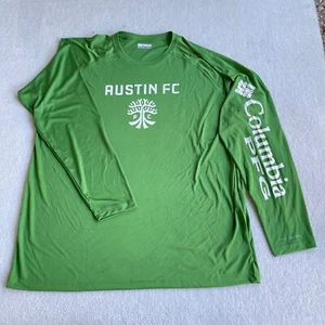 Columbia Terminal Tackle Men's XXL Shirt Austin FC Long Sleeve Omni-Shade NWT - Picture 1 of 11