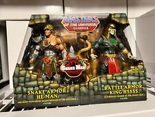 Mattel MOTU Classics Snake Armor He-Man Battle Armor King Hssss 2 pack w mailer