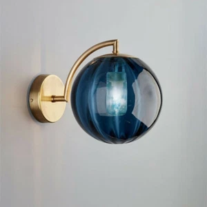 Blue Kitchen Wall Lighting Bedroom Wall Lamps Bar Wall Sconces Porch Wall Light - Picture 1 of 8