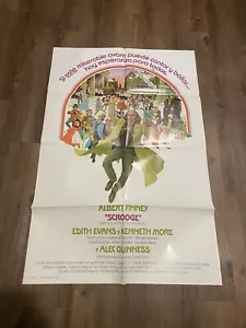 Póster Original Película Teatral SCROOGE Albert Finney 1970 Español - Imagen 1 de 6