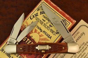 RARE 1/159 CASE CLASSIC XX USA 2003 ANTIQUE RED BONE WHITTLER KNIFE 63083 (23790 - Picture 1 of 8