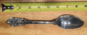 WALLACE GRANDE BAROQUE Sterling Silver C1941 Large Serving Spoon New - Picture 1 of 1