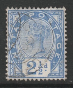 NATAL 1891 2 1/2d AZUL BRILLANTE SG113 FINO USADO - Imagen 1 de 2