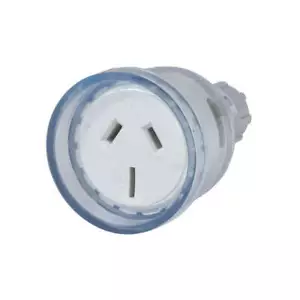 Presa di alimentazione Mains Line 15 amp australiana 240 V custodia trasparente copertura PVC flessibile - Foto 1 di 2