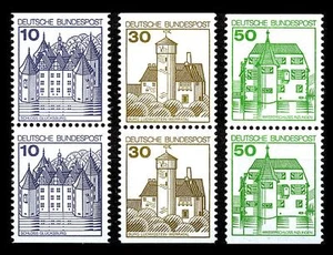 BUND B.u.S **, 3 C/D Werte aus MH in senkrechten Paaren, postfrisch - Picture 1 of 1