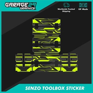 Senzo Toolbox - Sticker Kit 1 - YELLOW - Picture 1 of 1