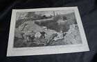 WWI BOOK PRINT Bretons Storming Courcy, 1917 - Georges Leroux' Size:11.5" x 8.5"