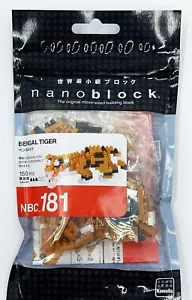 Kawada NanoBlock nano-blocco NBC_181 Bengal Tiger 150 pezzi - Foto 1 di 1