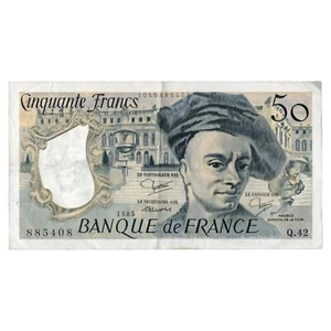 Frankreich Banknote 50 Francs Quentin De La Tour 1985 Serie Q.42 - F.67.11 - SUP - Bild 1 von 2
