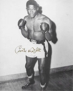 Emile Griffith SIGNIERTES Foto dreimaliger Boxweltmeister handsigniert - Bild 1 von 1