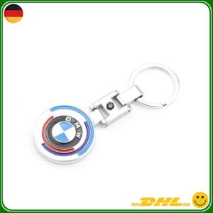 Für BMW 50 Jahre M Schlüsselanhänger Schlüsselring SchlüsselRing Chrom - Bild 1 von 8