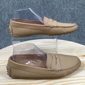 M Gemi Shoes Womens 41 The Pastoso Casual Slip On Penny Loafers Brown Leather - Picture 1 of 19