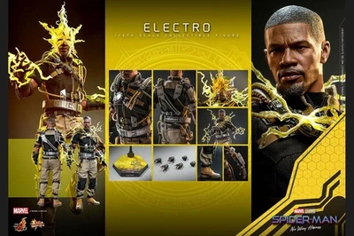 Hot Toys Movie Masterpiece 1/6 Spider-Man: No Way Home Electro Figure - Image 1 of 2