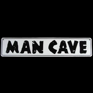MAN CAVE Tin Sign Home Bar/Shop Wall Decor Wedding Bachelor Party/New House Gift - Picture 1 of 2