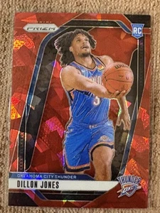 2024-25 Panini Prizm - Dillon Jones #240 Red Ice Prizm (RC) - Picture 1 of 2