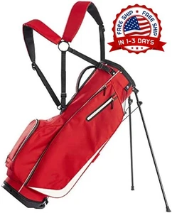 Bolsa de soporte para palos de golf con soporte, ligera y fácil de transportar - Picture 1 of 8