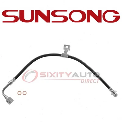 Sunsong Front Right Brake Hydraulic Hose for 1979-1984 Chevrolet K5 Blazer - un Foto 1 de 4