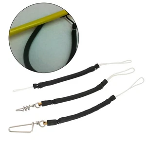 Snorkeling Shock Cord Parts With Swivel Accessories Black Bungee Muzzles - Picture 1 of 23