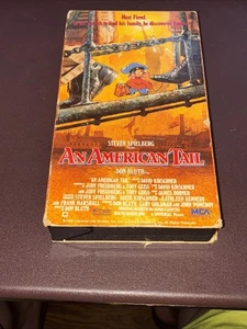 AN AMERICAN TAIL 1987 VHS Video Tape Steven Spielberg. A17 - Picture 1 of 2