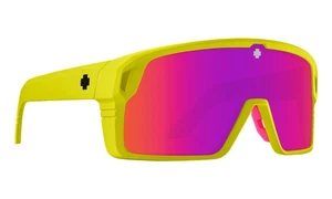 Occhiali da sole SPY MONOLITH giallo fluo opaco ricreazione outdoor taglia unica - Foto 1 di 9