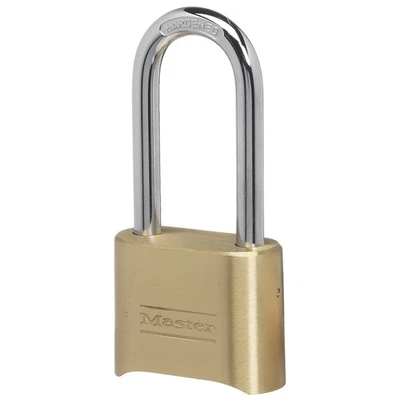 Master Lock 175DLH Brass Resettable Combination Padlock 2 x 2-1/4 in. - Image 1 of 2