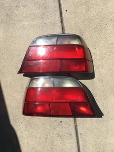 Bmw E38 740i 740il 750il Euro Pre Facelift Taillights Fits 1995-2001 7 Series - Picture 1 of 6