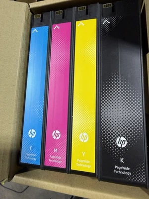 Juego de cartuchos de tinta HP 981 PageWide (J3M64A J3M65A J3M66A M0H52A) CMYK CONTRACT Foto 1 de 2