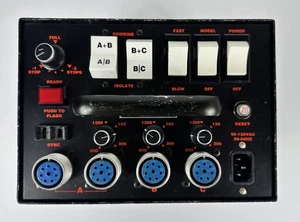 Speedotron Modelo 1205 Línea Negra Fuente de Alimentación Paquete de Alimentación Estudio Flash Probado - Imagen 1 de 9