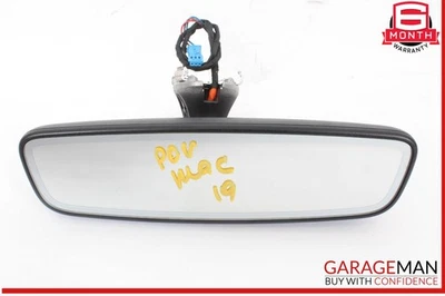 19-24 Porsche Macan Front Interior Upper Windshield Rear View Mirror Black OEM - Image 1 of 4