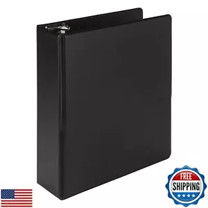 Samsill Economy 1 Inch Mini 3 Ring Binder, Made in The USA, 9.1" x 7.5" Round - Picture 1 of 5
