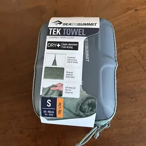 Sea to Summit Tek Microfibre Towel Hand Towel Soft Terrycloth Lightweight, Small - Picture 1 of 4