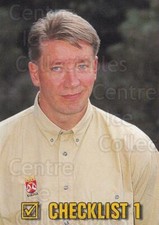 1998-99 Finnish Cardset #1 Jari Kurri, Checklist