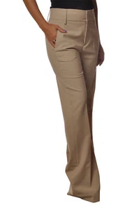 pantalone con gamba dritta for Woman Dondup Cut it 40 Color Beige - Picture 1 of 4