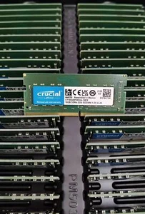 Crucial DDR4 16GB 3200MHz CL22 Laptop Memory DIMM 260PIN PC4-25600 SDRAM - Picture 1 of 5