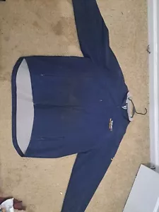 Walmart Meat Department Jacket Does Have Stains In Belly Area - Picture 1 of 5