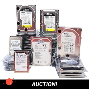24xHPE/WD/Hitachi/Toshiba 500GB 3GB/s 2.5 HDD SATA VARIOUS BATCH - Afbeelding 1 van 7