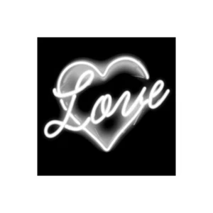 Stampa su Tela su Carta Poster o Quadro Carr Hailey Neon Love WB - Picture 1 of 2