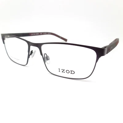 IZOD IZ 2128 черный 53 мм новый подлинный RX оправа для очков - Изображение 1 из 4