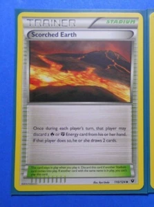 Scorched Earth 110/124 Pokemon card XY Fates Collide uncommon NM - Picture 1 of 1