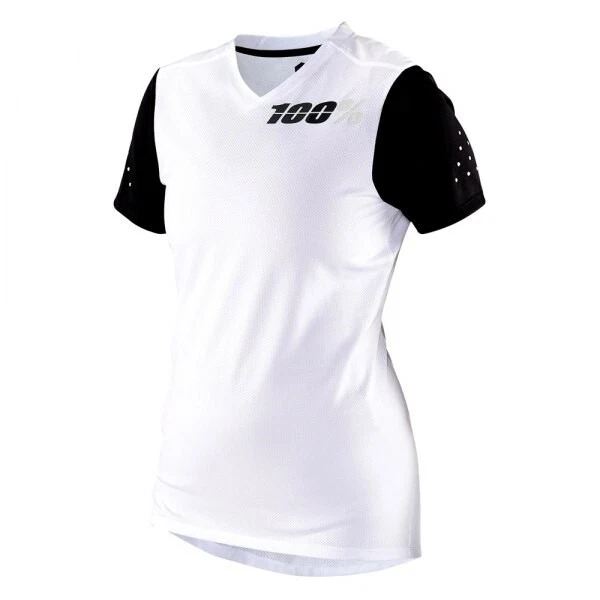 100% WOMEN RIDE CAMP JERSEY WHITE XL 44401-000-13 - Image 1 of 2