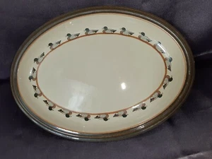 **RARE** Vintage DENBY-LANGLEY DECOY Oval Platter 12 3/4"inch - Picture 1 of 9