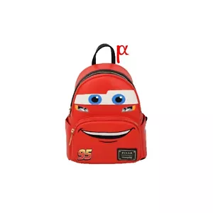 Loungefly Disney Pixar Cars Lightning McQueen Cosplay Mini Backpack Exclusive - Picture 1 of 4