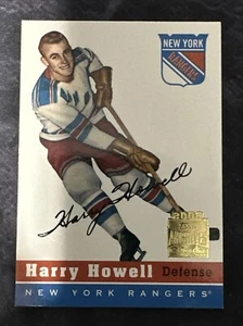2001-02 Topps Archives Reprints 4 Harry Howell New York Rangers - Picture 1 of 2
