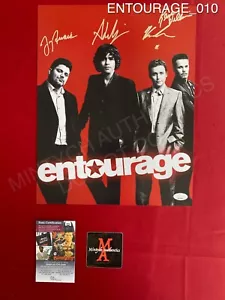 Entourage cast signed 11x14 photo Grenier Ferrara Dillon Connolly JSA COA - Picture 1 of 1
